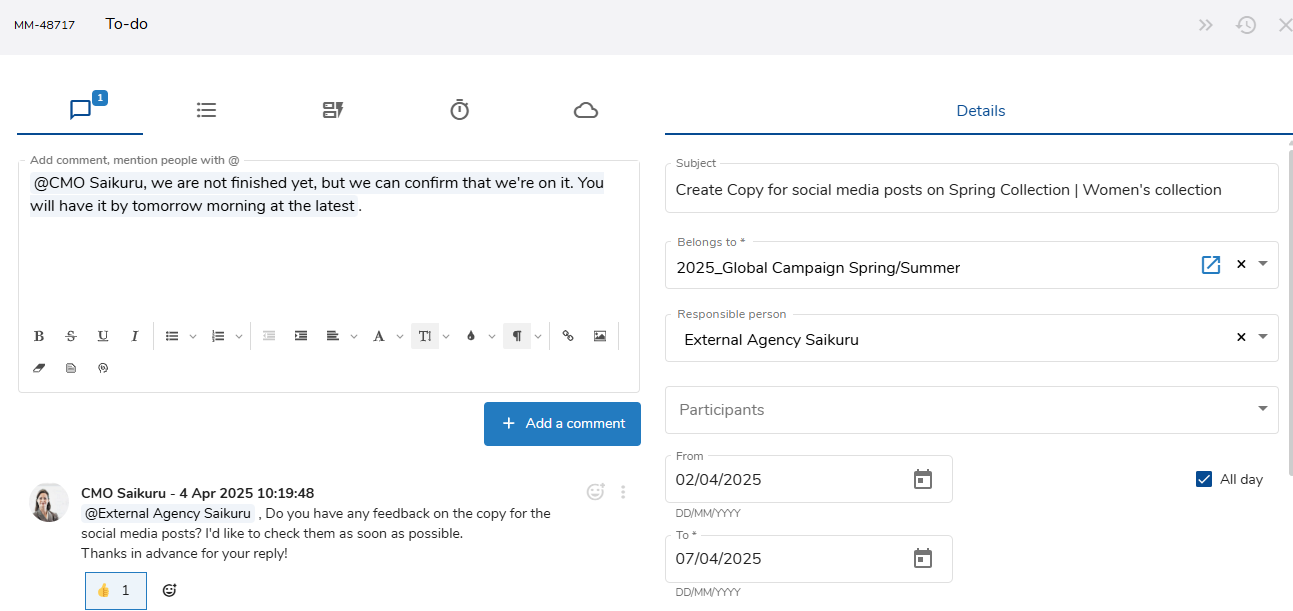 cross-team-collaboration_@mentioning team members